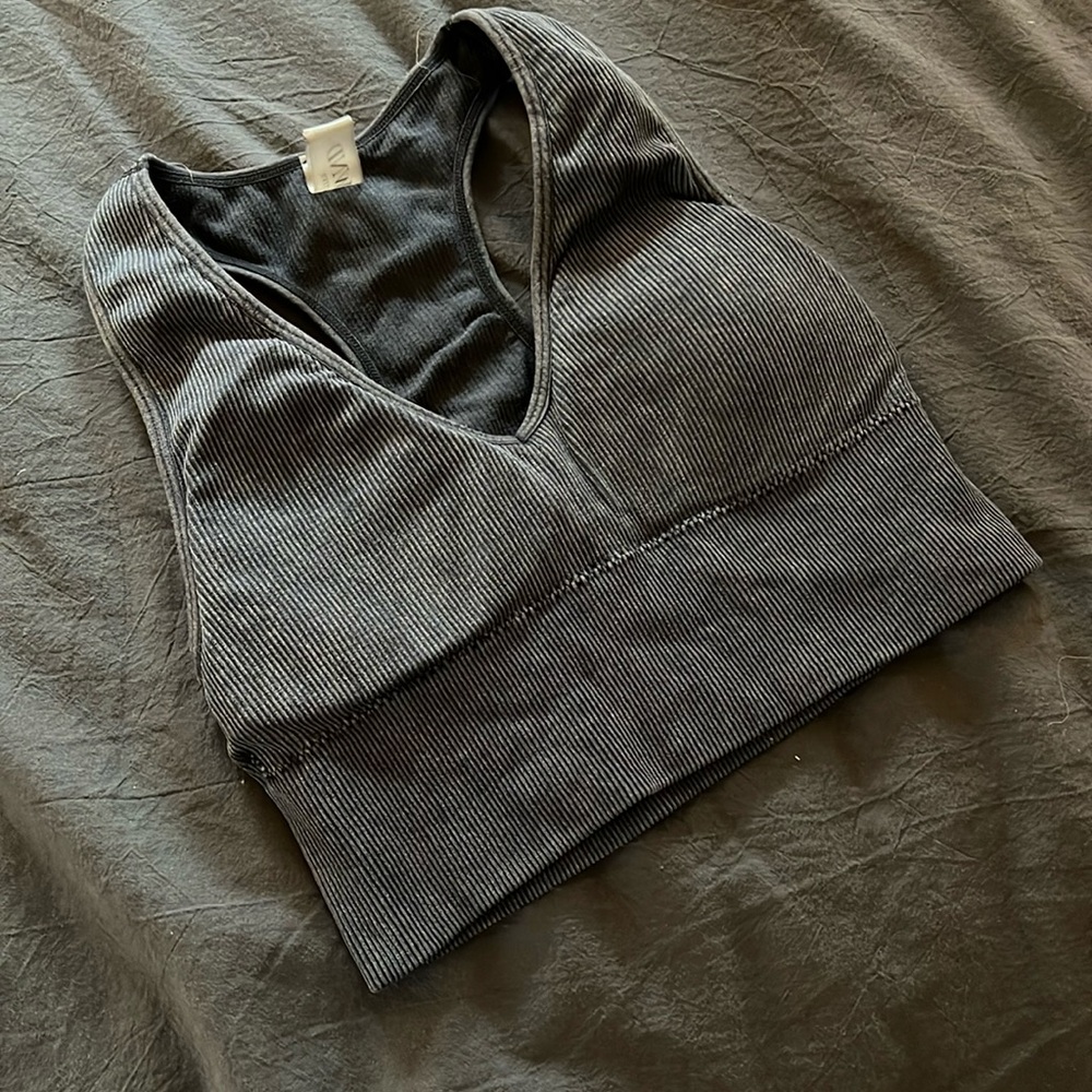 Marled Gray Sportsbra Size S